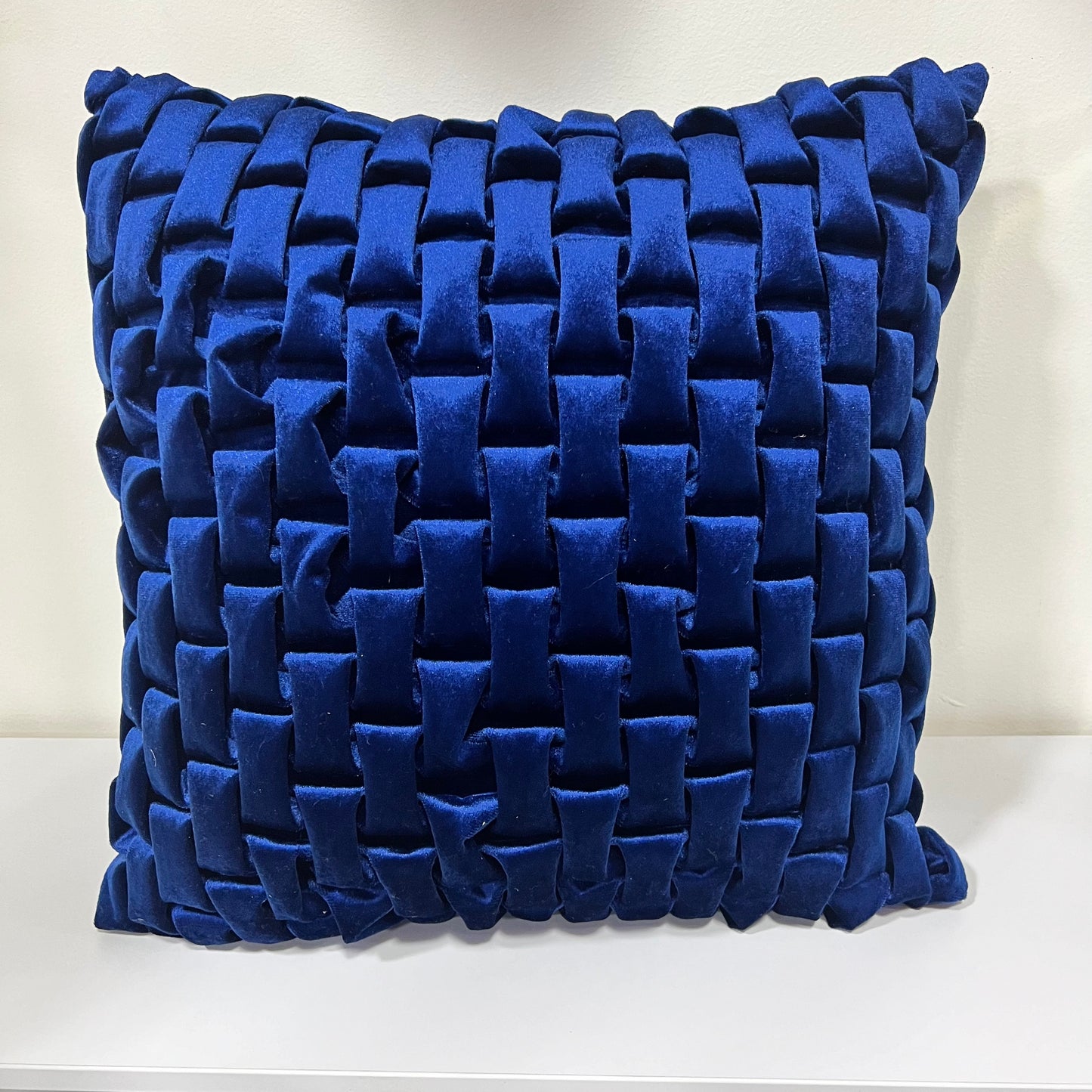 Cojínes de Terciopelo Tejidos con puntada a mano interna Texturizado 50x50 cm