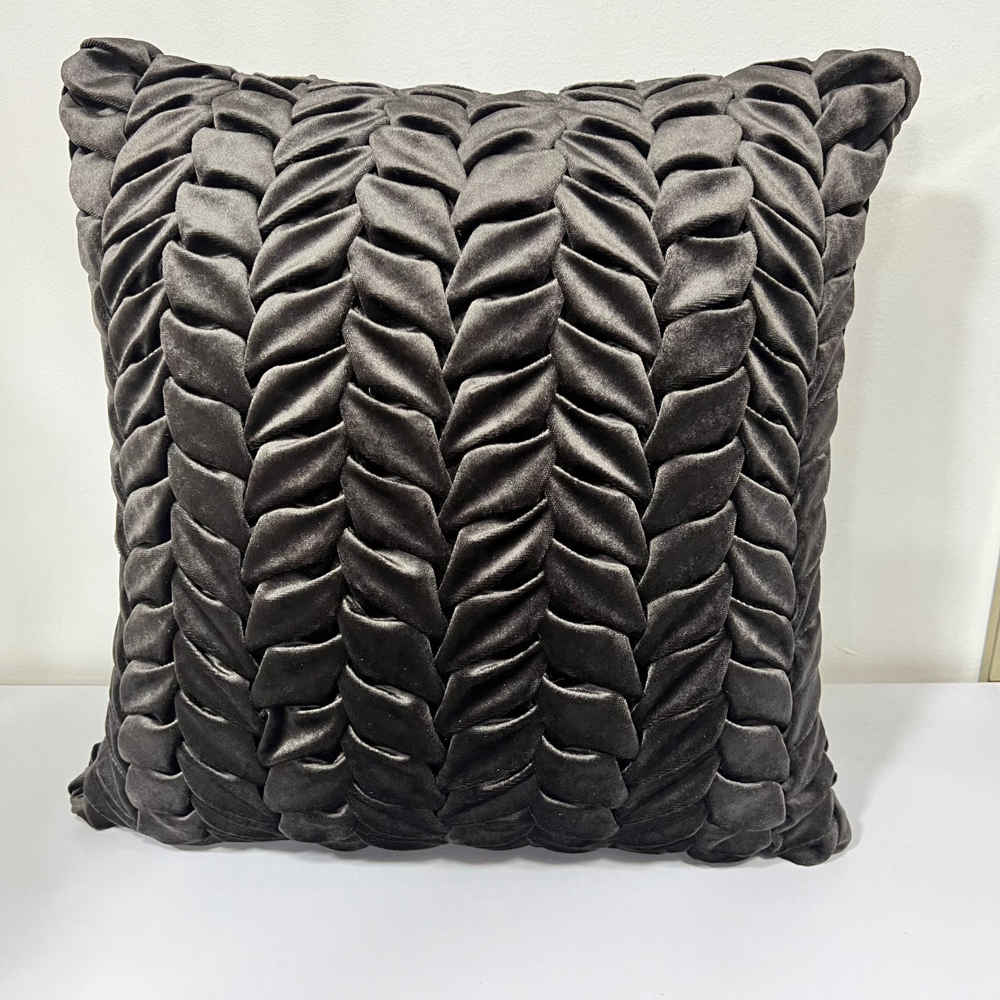 Cojínes de Terciopelo Tejidos con puntada a mano interna Texturizado 50x50 cm